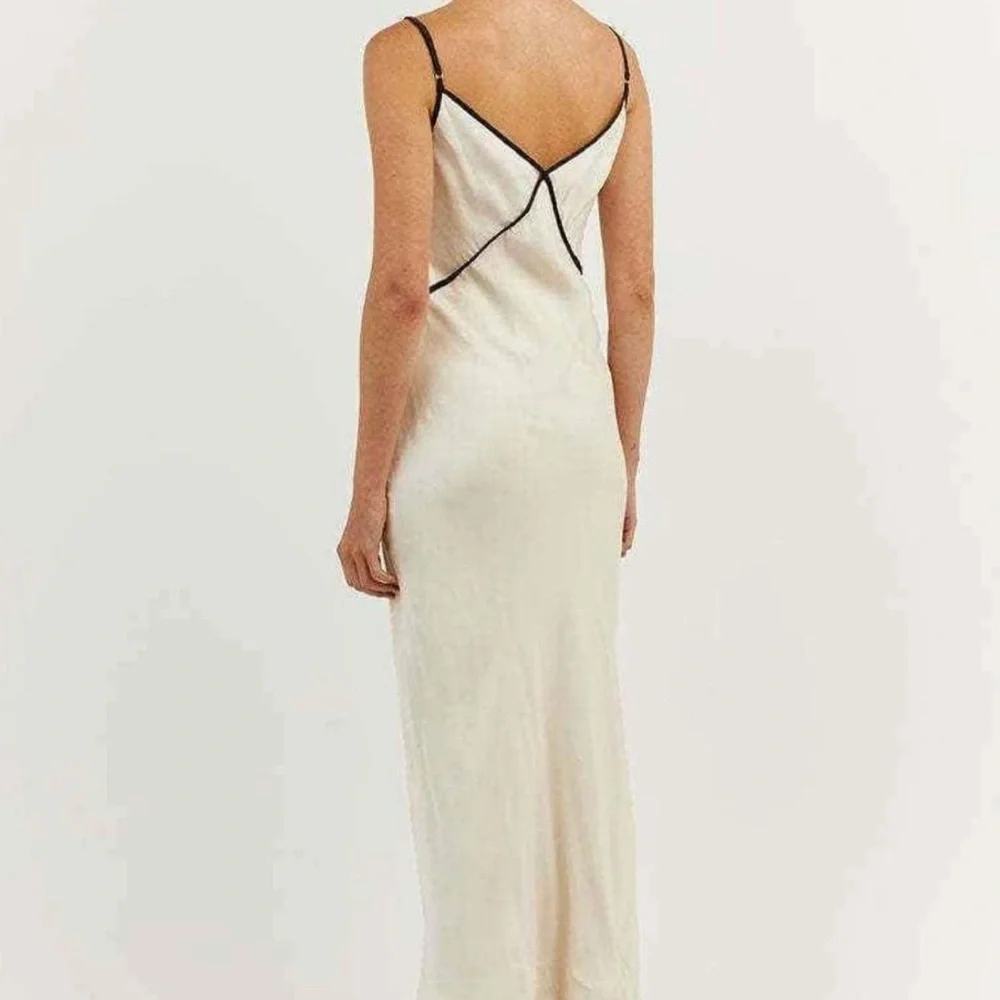 DISSH Marco Dress // White Bias Cupro Dress // Size US 4// - Picture 2 of 8